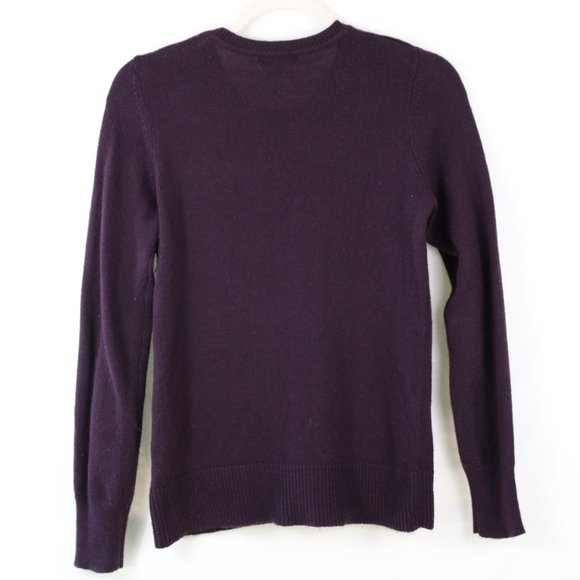 Gap Dark Purple Crewneck Sweater - Picture 2 of 3